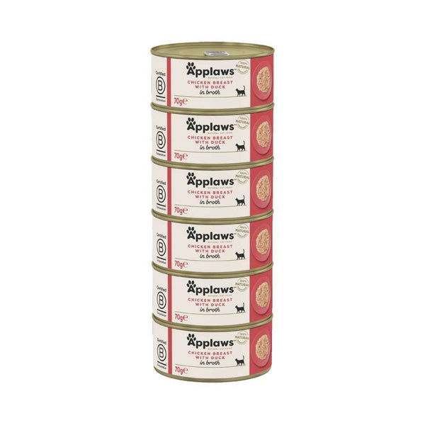 Applaws Adult Cat Cans Chicken in Broth 70g || undefined || view 14