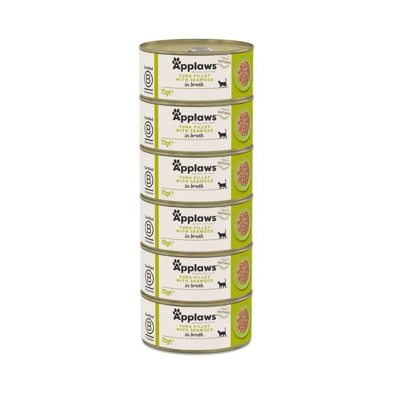 Applaws Adult Cat Cans Tuna/Fish in Broth 70g || undefined || view 26