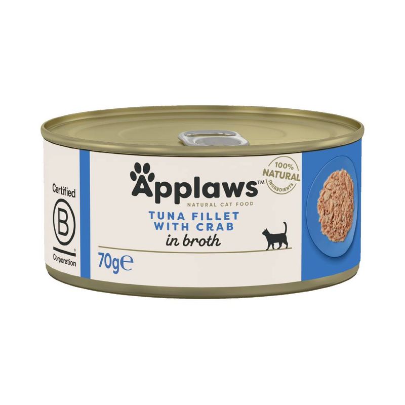 Applaws Adult Cat Cans Tuna/Fish in Broth 70g || undefined || view 20