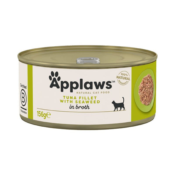 Applaws Adult Cat Cans Tuna/Fish in Broth 156g || undefined || view 13