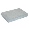 Rectangular Memory Foam Dog Bed - Grey || zooplus Exclusive || view 1