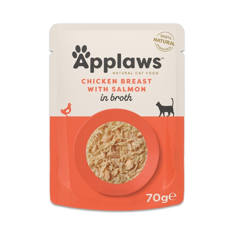 Applaws Adult Cat Pouches in Broth 12 x 70g || undefined || view 25