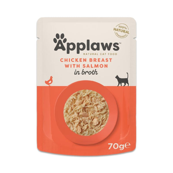 Applaws Adult Cat Pouches in Broth 12 x 70g || undefined || view 25