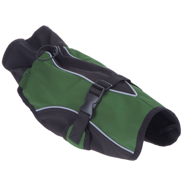 Soft Shell Dog Coat - Green || zooplus Exclusive || view 12