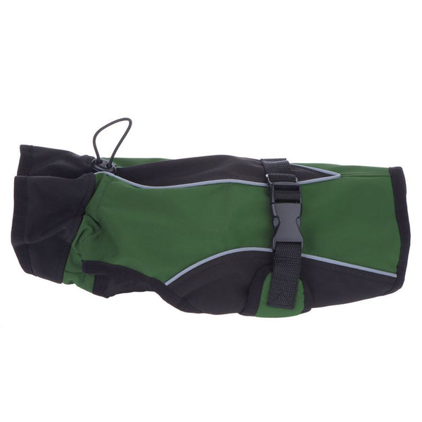 Soft Shell Dog Coat - Green || zooplus Exclusive || view 15