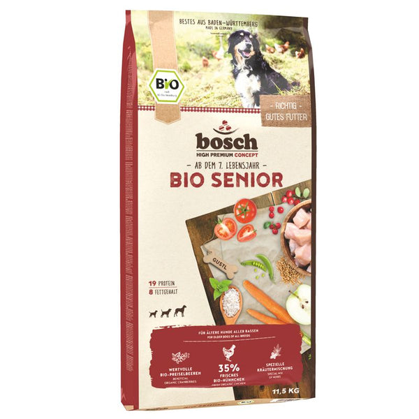 bosch Organic Senior Dry Dog Food || Bosch Natural Organic concept || view 1