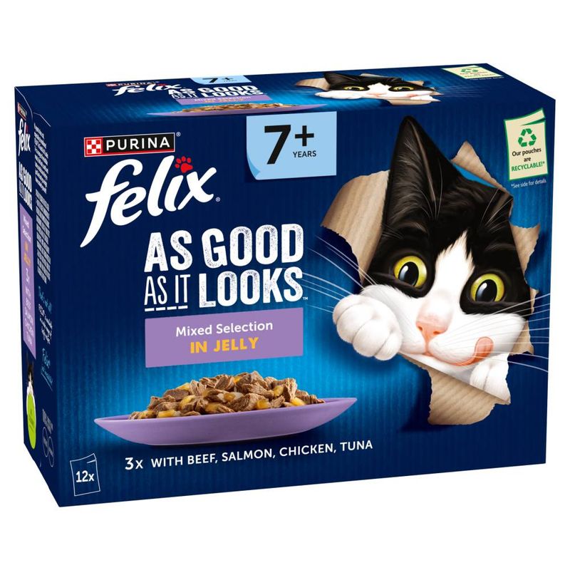 Felix Senior As Good As It Looks 12 x 85g || Felix || view 1
