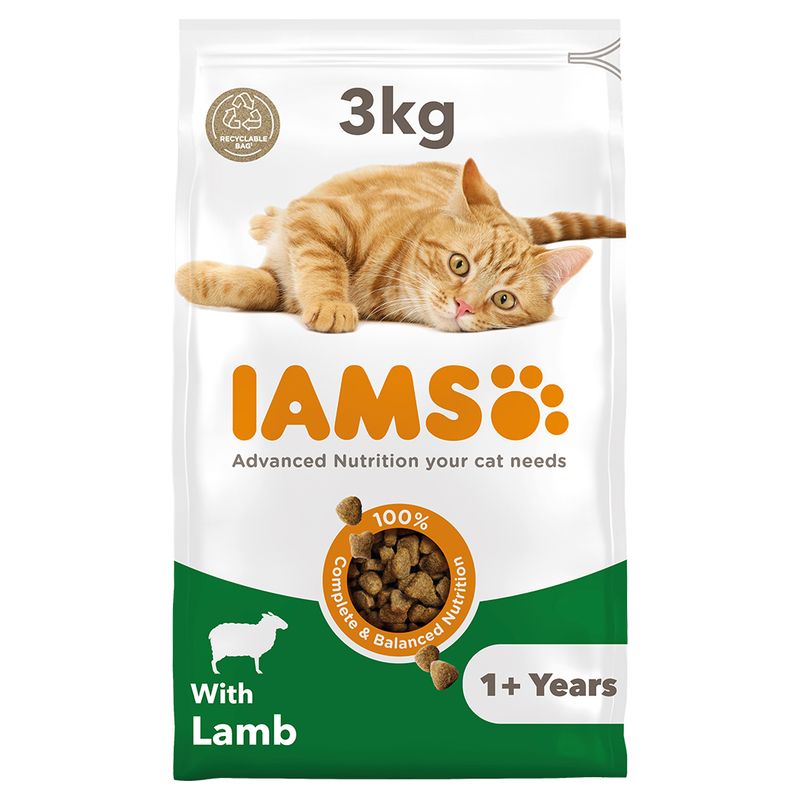IAMS Advanced Nutrition Adult Cat with Lamb || IAMS || view 1