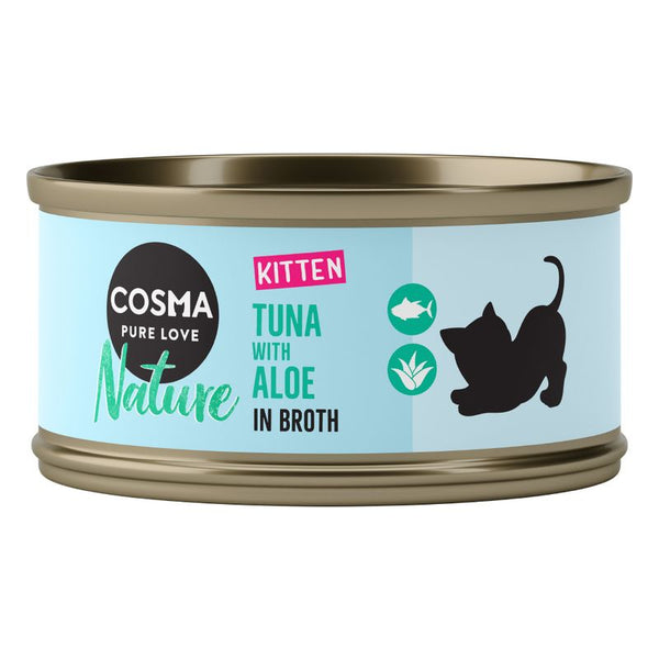 Cosma Nature Kitten Heart Box 3 x 70g || undefined || view 2