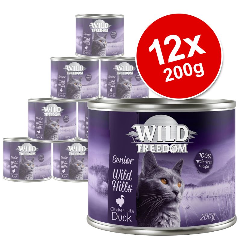 Wild Freedom Senior Saver Pack 12 x 200g || Wild Freedom || view 1