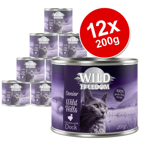 Wild Freedom Senior Saver Pack 12 x 200g || Wild Freedom || view 1