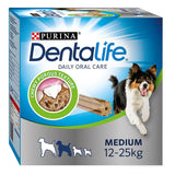 PURINA Dentalife Daily Dental Care Snacks for Medium Breed Dogs (12-25kg) || Dentalife || view 1