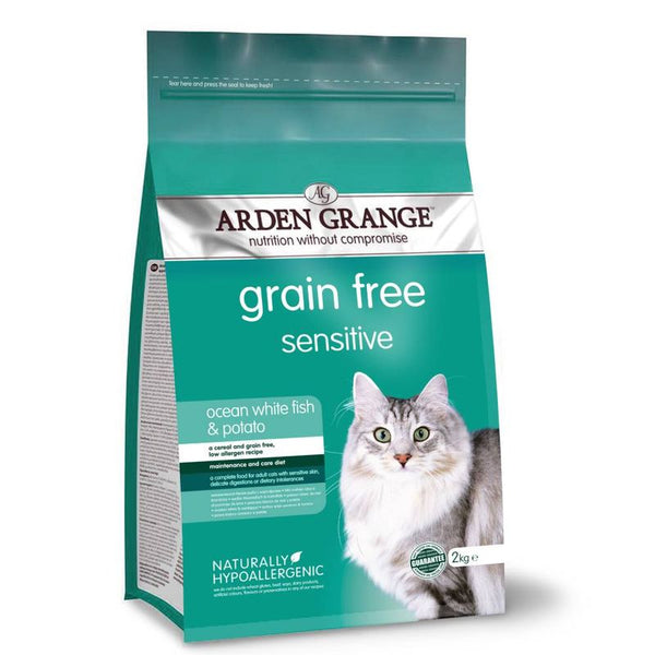 Arden Grange Sensitive Ocean White Fish & Potato - Adult Cat || undefined || view 1