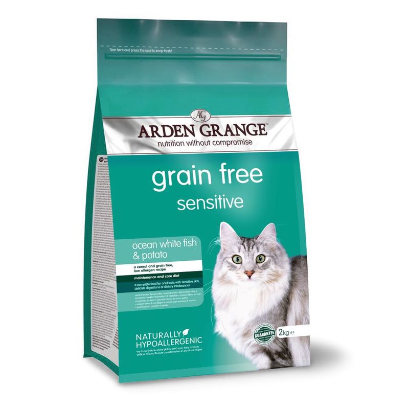 Arden Grange Sensitive Ocean White Fish & Potato - Adult Cat || undefined || view 2