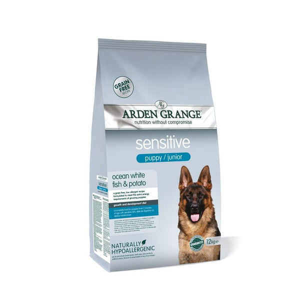 Arden Grange Sensitive Puppy/Junior - Grain-Free Ocean White Fish & Potato || Arden Grange || view 2