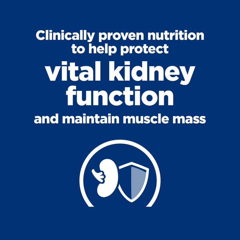Clinically proven nutrition to help protect vital kidney function and maintain muscle mass.