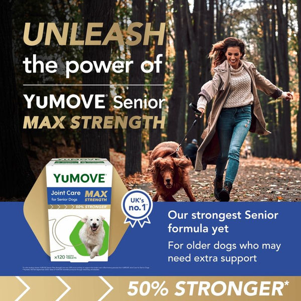 YuMOVE Joint Care for Senior Dogs Max Strength || YuMOVE || view 2