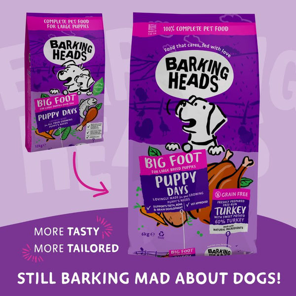 Barking Heads Big Foot Puppy Days || barking heads || view 1