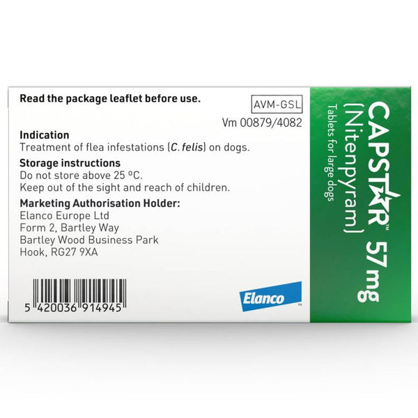 CAPSTAR 57mg for Large Dogs || CAPSTAR || view 4