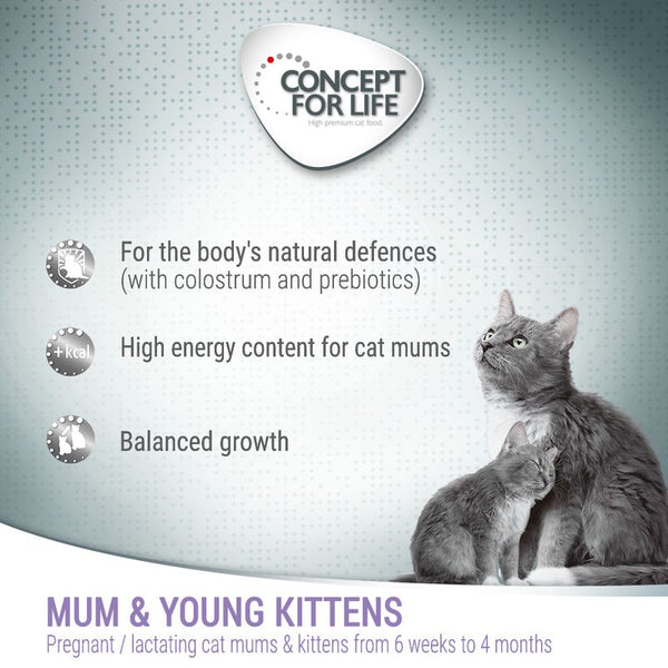 Concept for Life Mum & Young Kittens Mousse || undefined || view 3