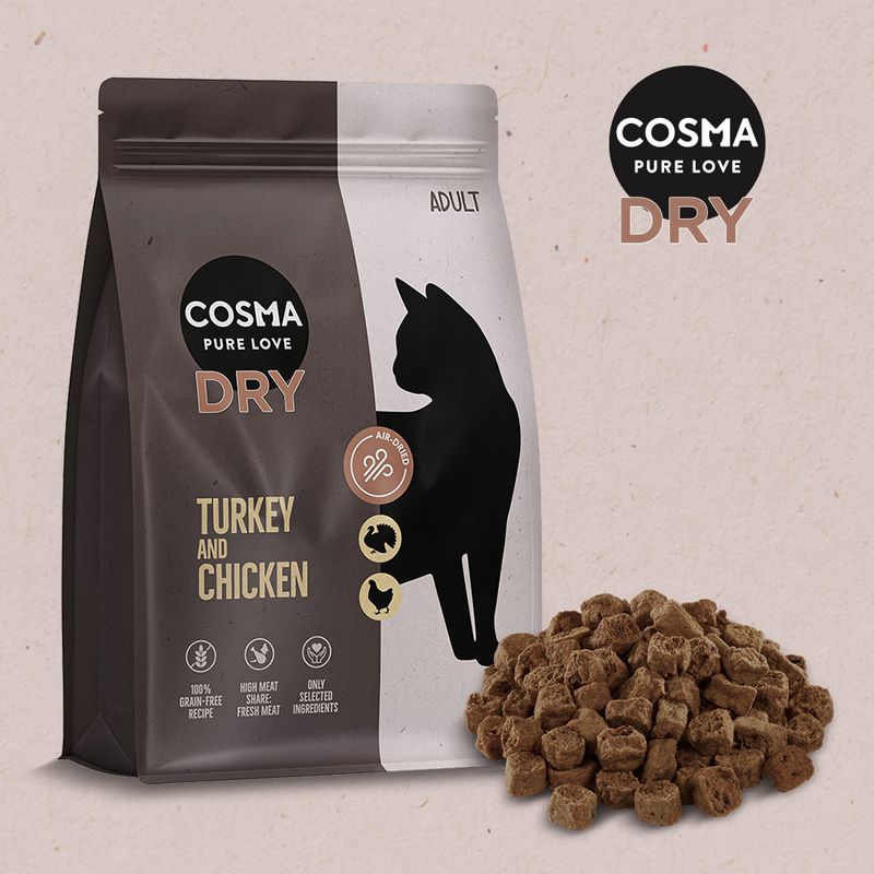 Cosma Turkey & Chicken Dry Food || Cosma || view 1