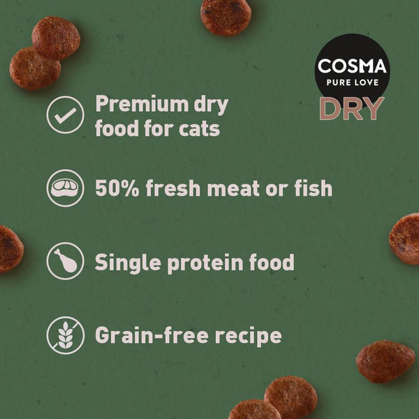 Cosma Extruded Chicken Dry Food || Cosma || view 2