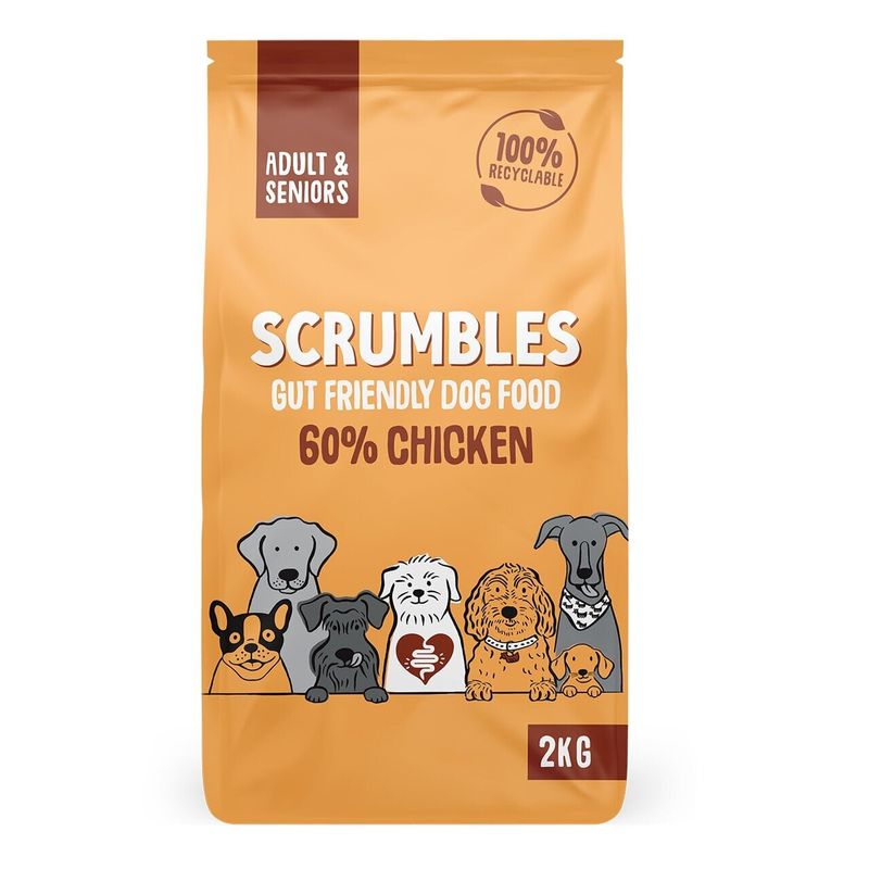 Scrumbles Adult & Senior Chicken Dry Dog Food || Scrumbles || view 1
