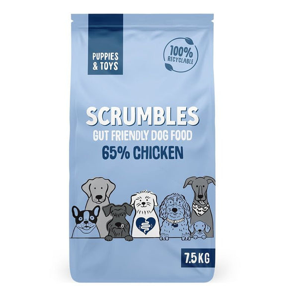 Scrumbles Puppies & Toys Chicken Dry Dog Food || Scrumbles || view 2