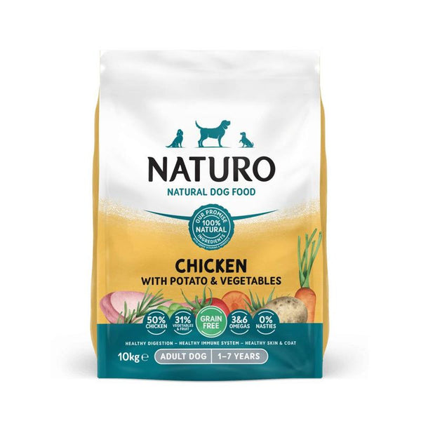 Naturo Adult Grain Free - Chicken with Potato & Vegetables || Naturo || view 3