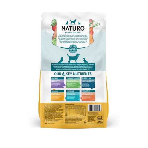 Naturo Puppy Grain Free - Chicken with Sweet Potato & Vegetables || Naturo || view 2