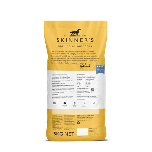 Skinner’s Field & Trial Adult Chicken & Rice Dry Dog Food || Skinner's || view 2