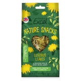 Burgess Excel Nature Snacks Luscious Leaves, 100% natural, high in fibre, encourages foraging, 60g. Delicious, healthy treats for rabbits & guinea pigs.