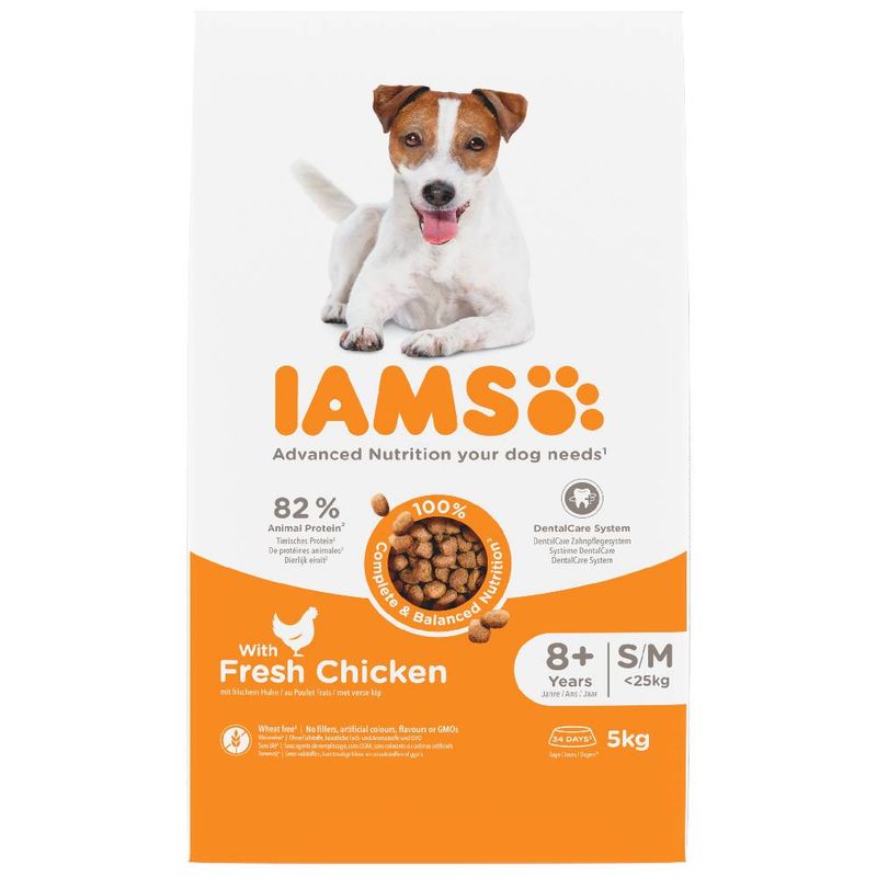 IAMS Advanced Nutrition Senior Small & Medium Dog 8+ with Chicken || IAMS || view 2
