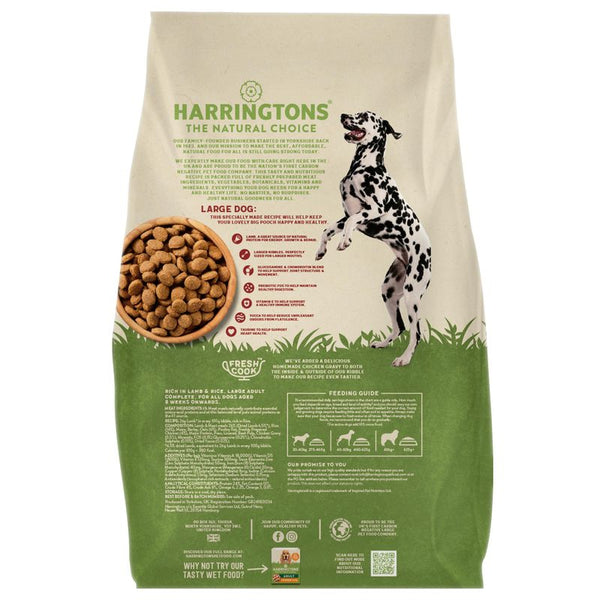 Harringtons Large Breed Adult Dog - Rich in Lamb & Rice || Harringtons || view 2