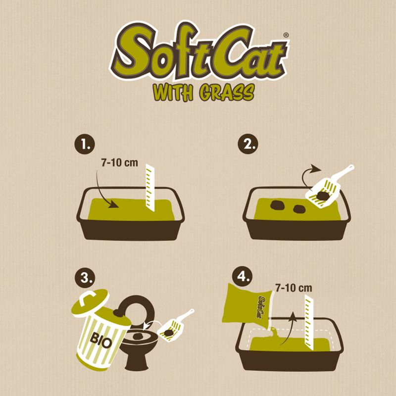 Porta SoftCat with Grass