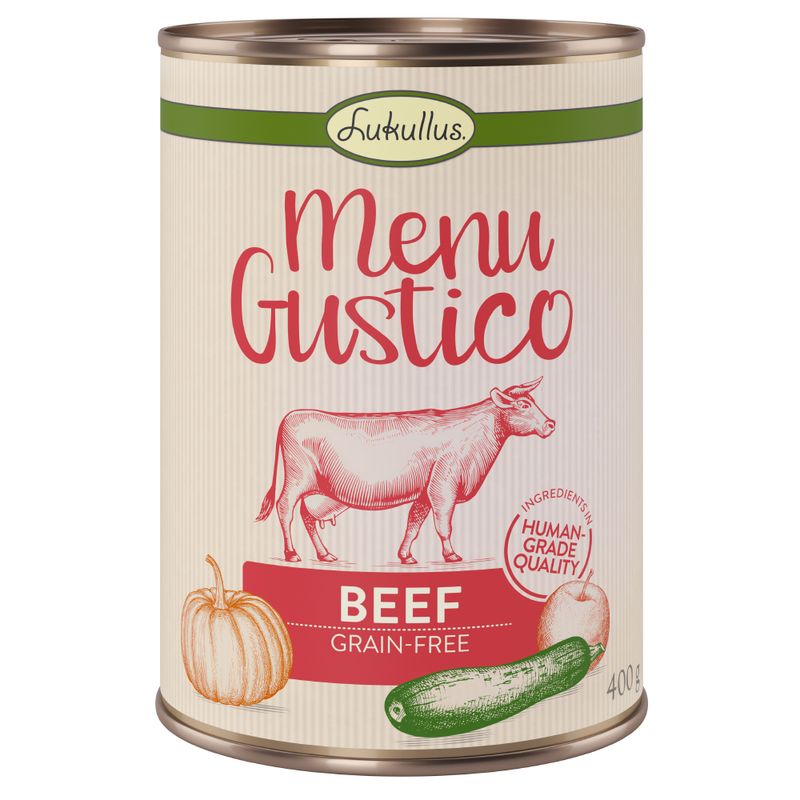 Lukullus Menu Gustico Beef – Grain-free || Lukullus || view 2