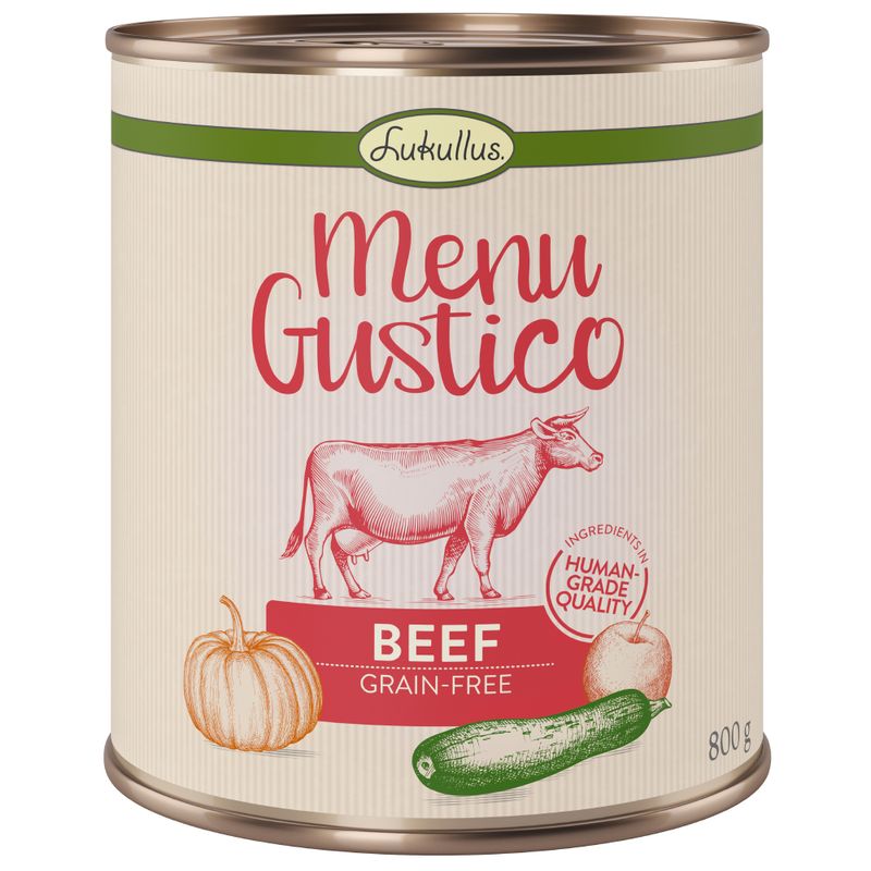 Lukullus Menu Gustico Beef – Grain-free || Lukullus || view 1