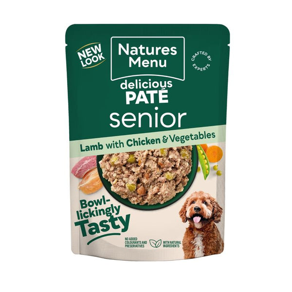 Natures Menu Original Dog Pouches Senior Lamb with Chicken || Natures Menu || view 1