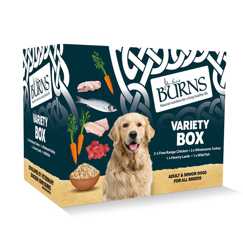 Burns Variety Box Wet Dog Food 6 x 395g || Burns || view 1