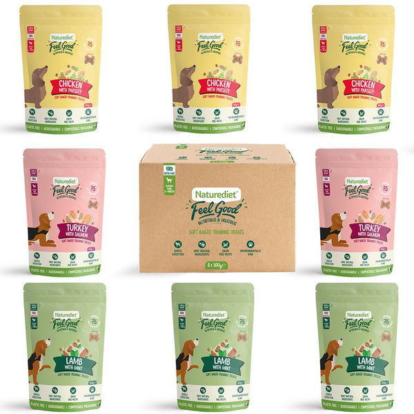 Naturediet Feel Good Soft Baked Training Treats - Mixed Pack || Naturediet || view 1