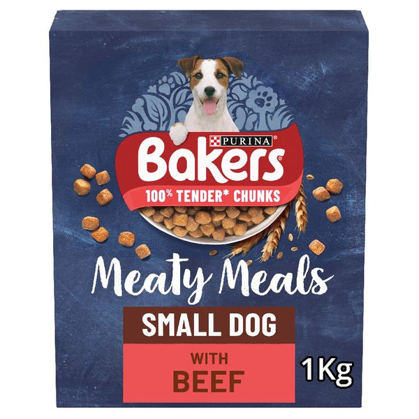 Bakers Adult Small Dog Meaty Meals Tender Chunks with Tasty Beef || Bakers || view 3
