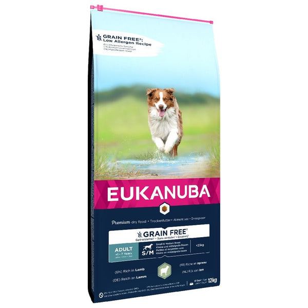 Eukanuba Grain Free Small & Medium Breed Adult - Lamb || Eukanuba || view 2