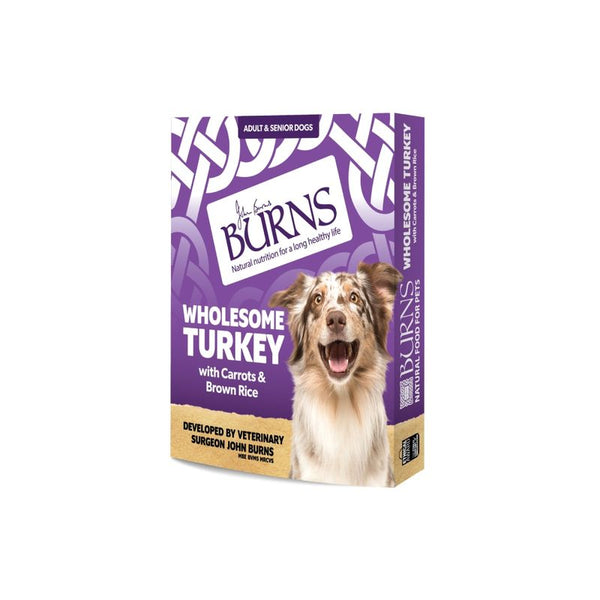Burns Wholesome Turkey with Carrots & Brown Rice 6 x 395g || Burns || view 15