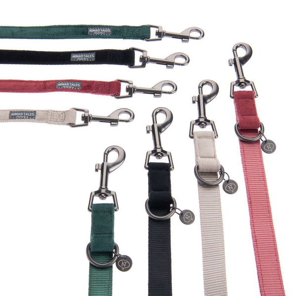 Nomad Tales Blush Dog Leash, taupe || Nomad Tales || view 14