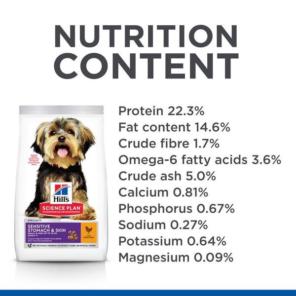 Hill’s Science Plan Adult 1+ Sensitive Stomach & Skin Small & Mini Chicken || Hill's Science Plan || view 5