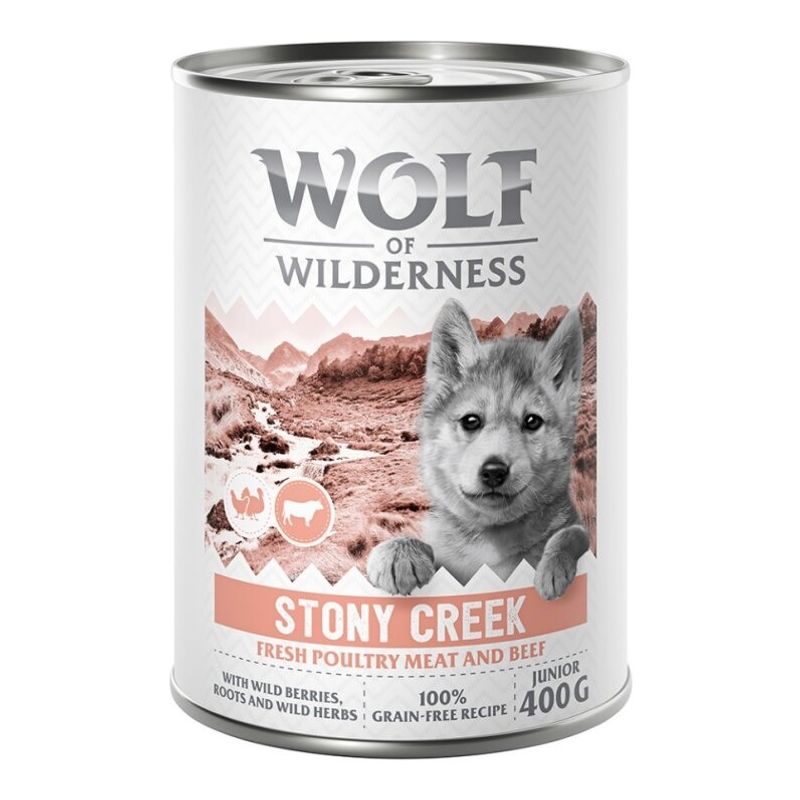 Wolf of Wilderness Junior "Expedition" 6 x 400g || Wolf of Wilderness || view 4