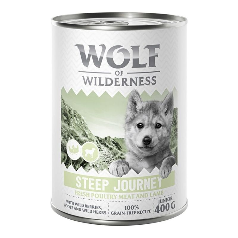 Wolf of Wilderness Junior "Expedition" 6 x 400g || Wolf of Wilderness || view 8