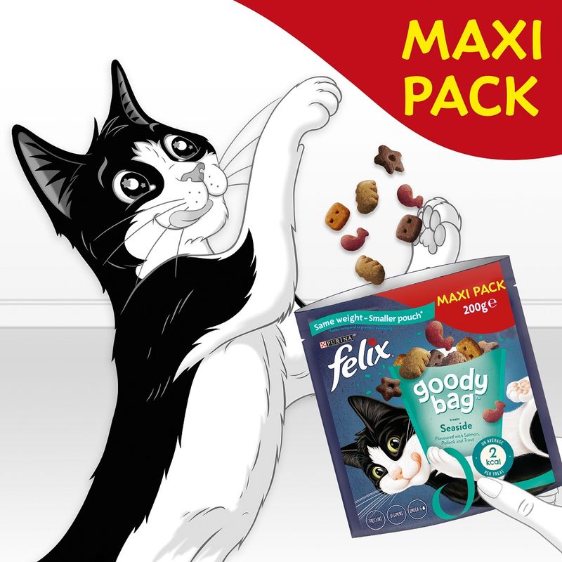 Felix Goody Bag Cat Treats Maxi Pack 200g || undefined || view 5
