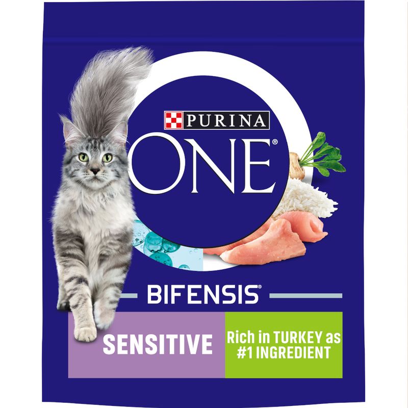 PURINA ONE Sensitive Turkey & Rice Dry Cat Food || Purina One || view 1