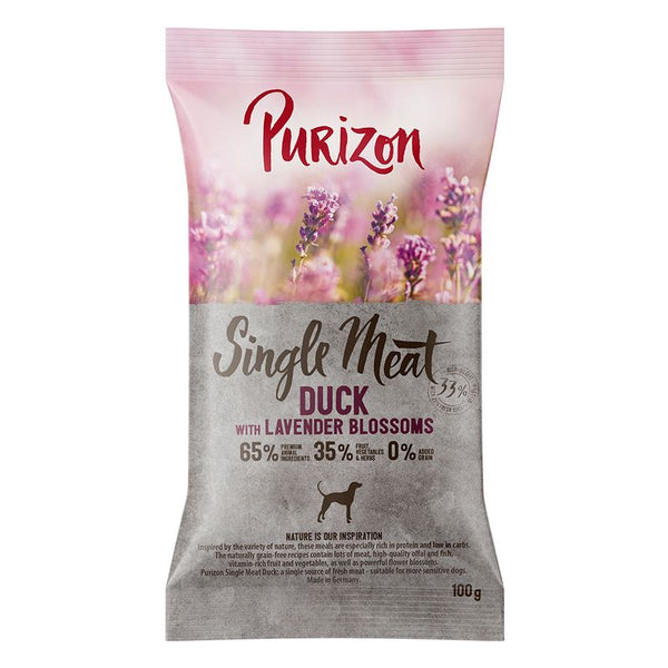 Purizon Single Meat Adult Dog – Grain-Free Duck with Lavender Blossoms || Purizon || view 10